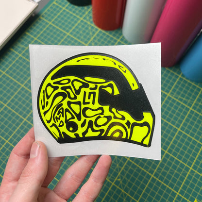 Lando Norris Helmet Decal