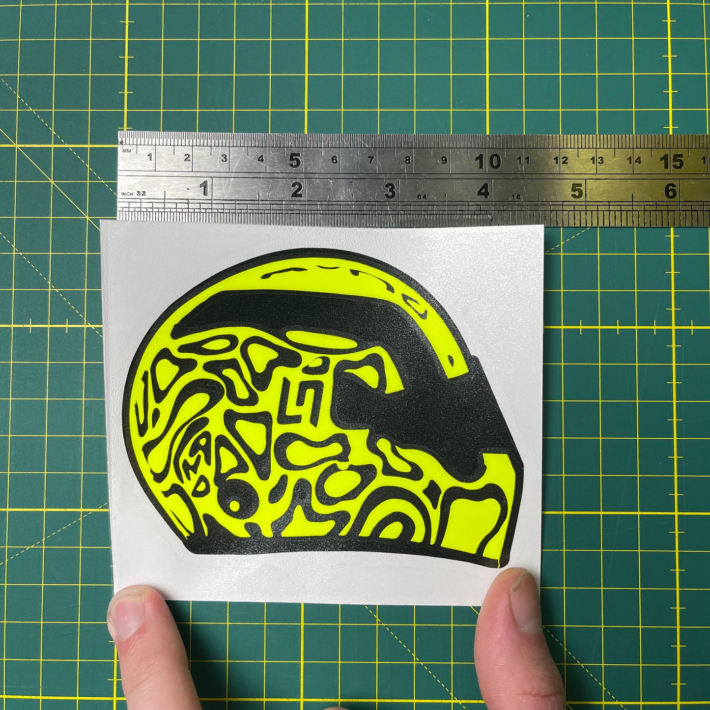 Lando Norris Helmet Decal