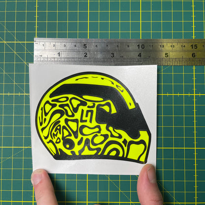 Lando Norris Helmet Decal