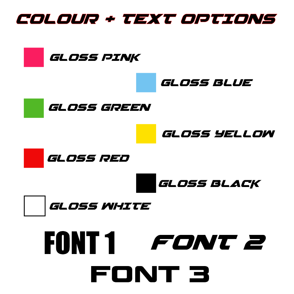 Custom Instagram Name Sticker