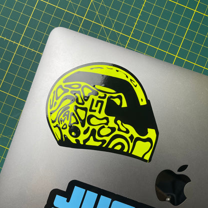 Lando Norris Helmet Decal